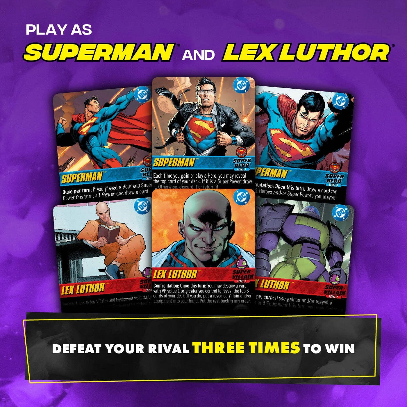 DC Deck-Building Game: Rivals: Superman vs. Lex Luthor