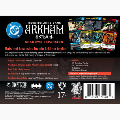 DC Deck-Building Game: Arkham Asylum Shadows Expansion