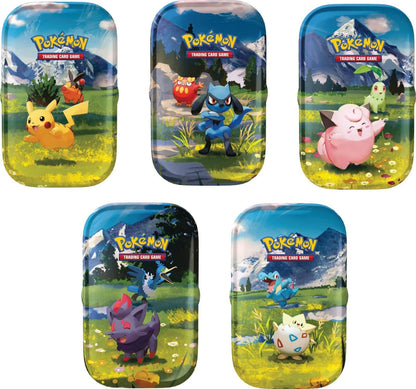 Ascended Heroes Mini Tin Display - ME: Ascended Heroes 10 Mini Tins