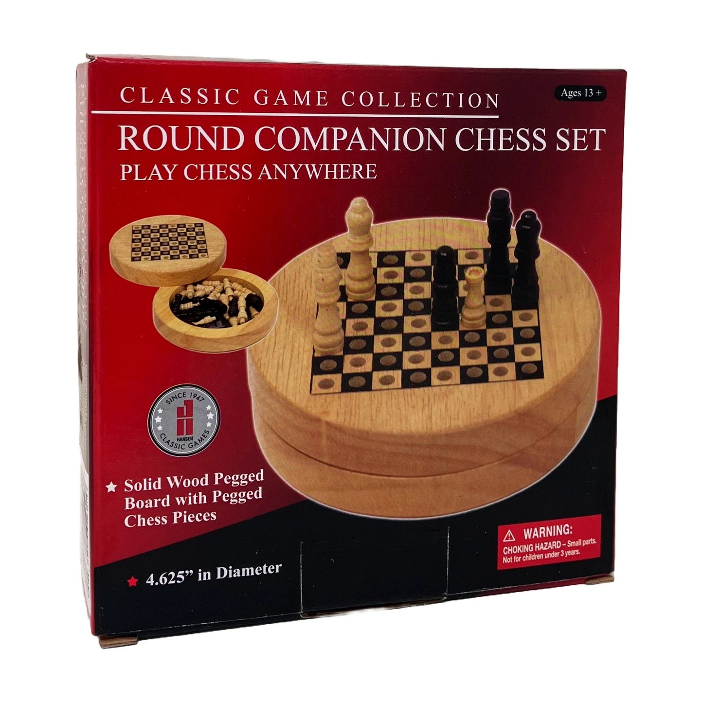 Chess: Round Companion Set
