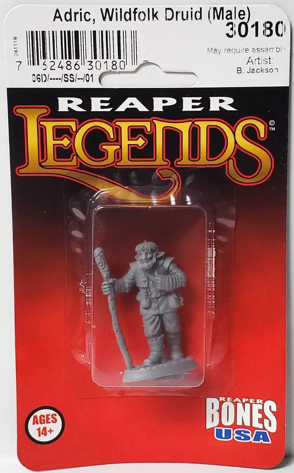 Legends: Adric, Wildfolk Druid (Male)