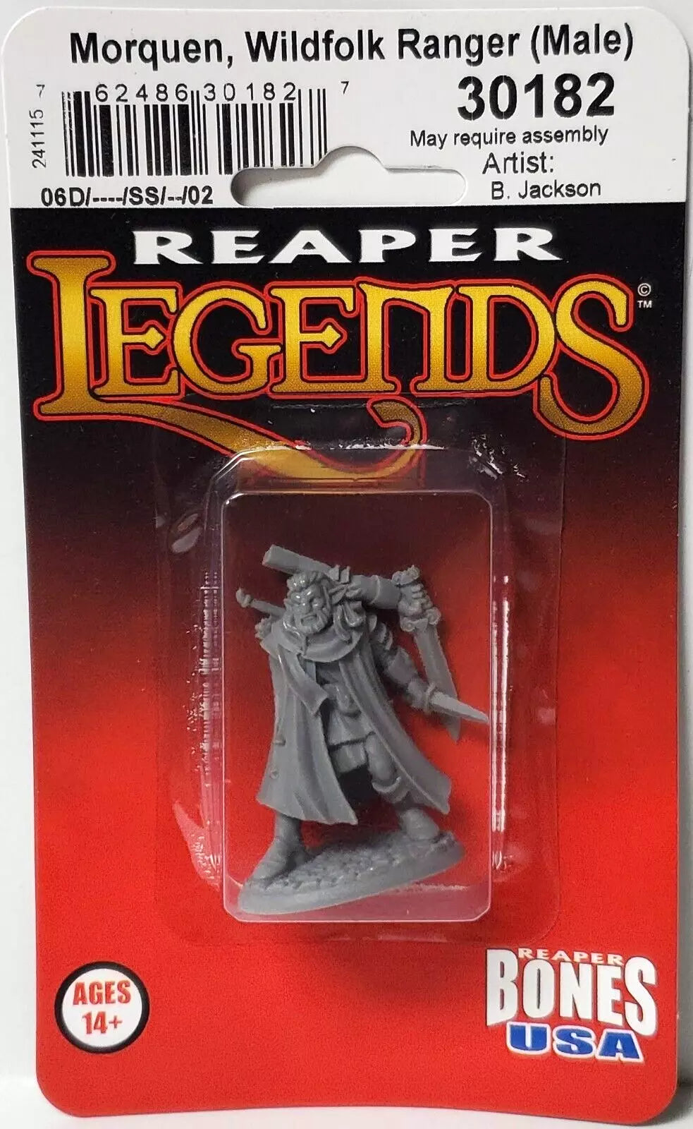 Legends: Morquen, Wildfolk Ranger (Male)