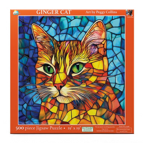 Ginger Cat 500 PC Puzzle