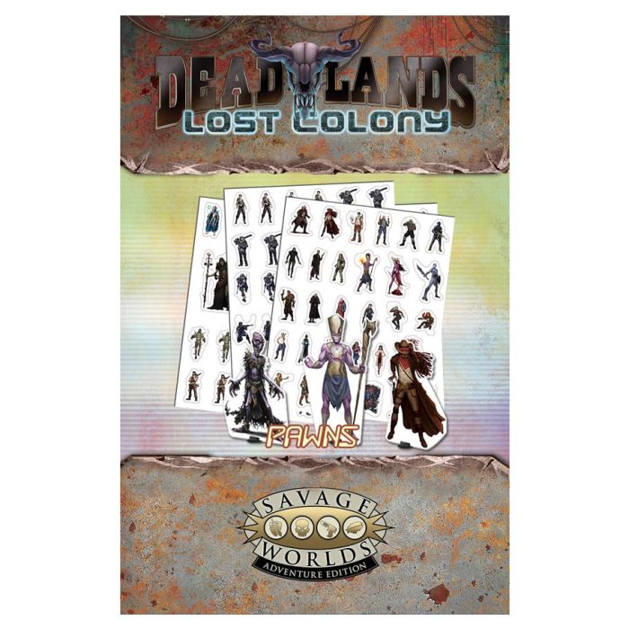 Deadlands: Lost Colony: Pawns - Cats In Hat Inc.