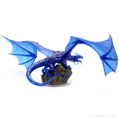 WizKids D&D Icons of The Realms: Sapphire Dragon Premium Figure