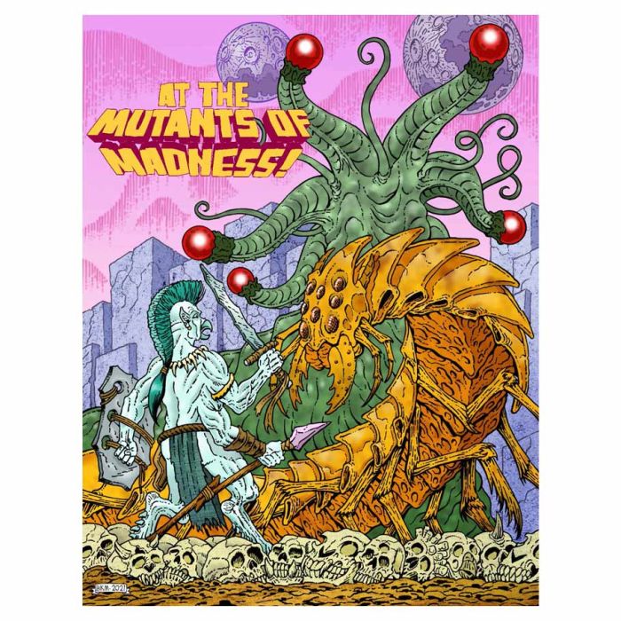 Mutant Crawl Classics: Adventure: At The Mutants Of Madness! - Cats In Hat Inc.