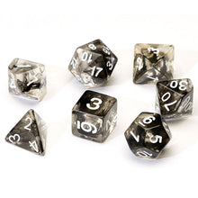 7-Set Cloud Translucent Black With White