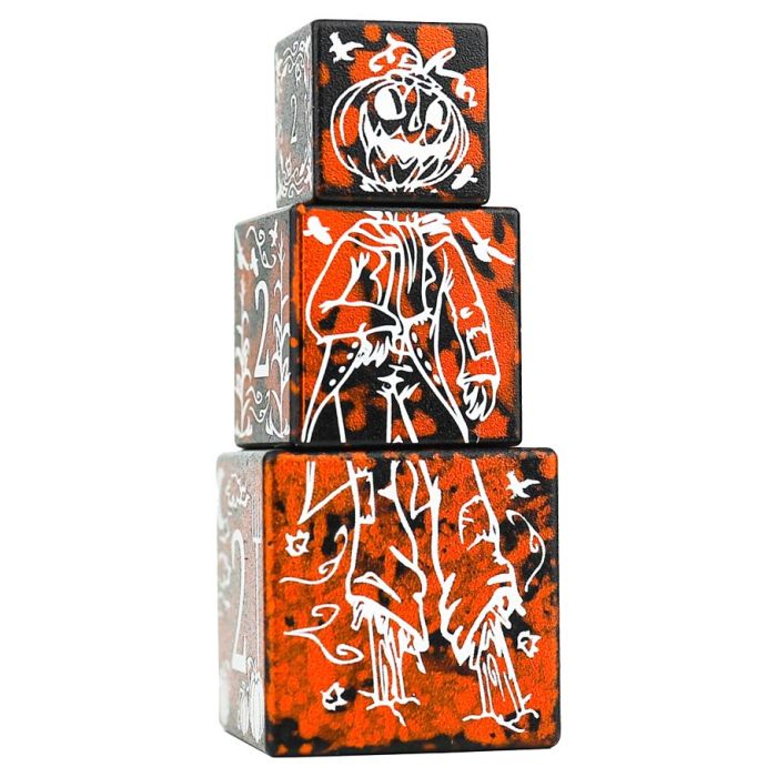 Scarecrow Stackable Dice Set - Cats In Hat Inc.