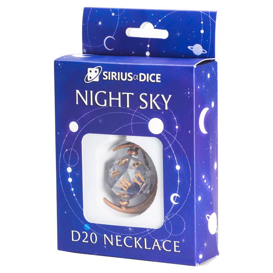 Necklace: Night Sky d20