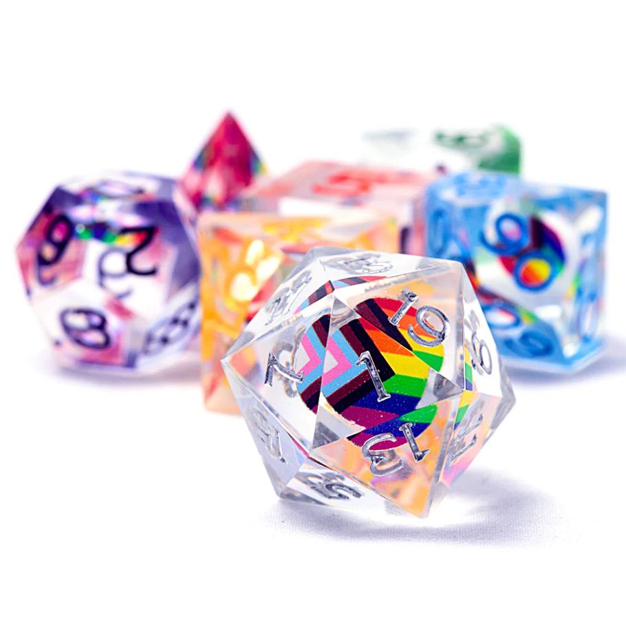 Dungeons & Dragons: Progress Pride Dice Set