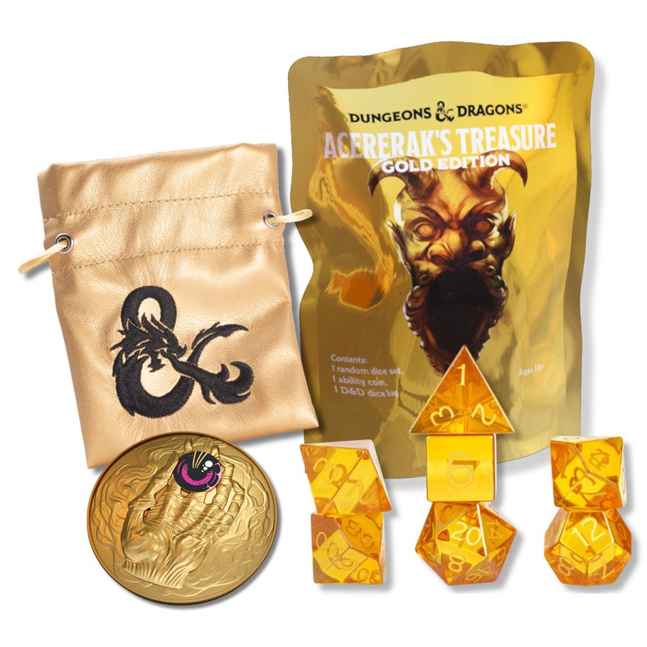 Acererak's Treasure: Gold Edition PDQ (25) By Sirius Dice