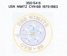 1/350 USS Nimitz CVN68 1975-83 Deck Markings for TSM