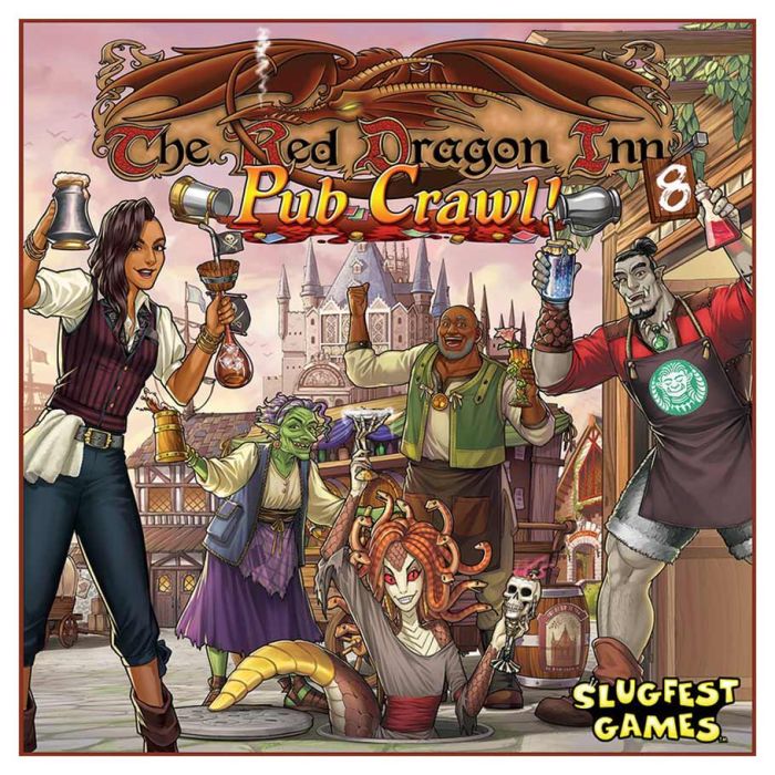 Red Dragon Inn 8: The Pub Crawl - Cats In Hat Inc.