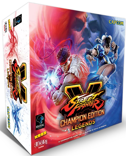 Street Fighter: World Warriors Edition Board Game