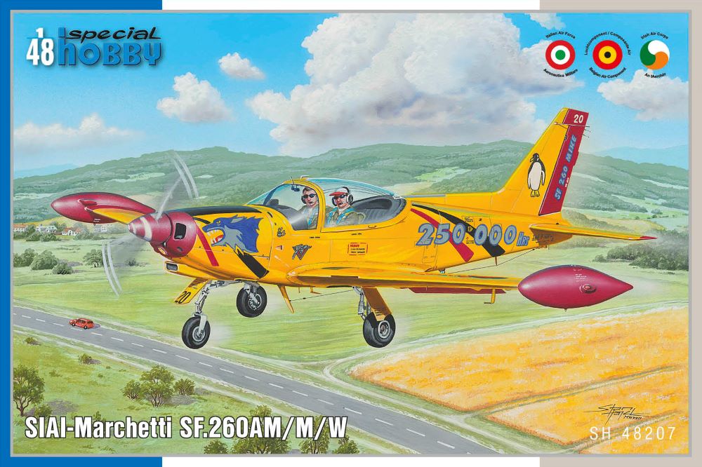 1/48 SIAI Marchetti SF260AM/M/W Trainer Aircraft