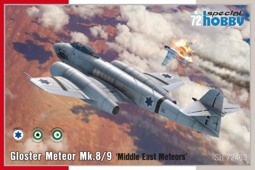 1/72 Gloster Meteor Mk 8/9 Middle East Jet Fighter