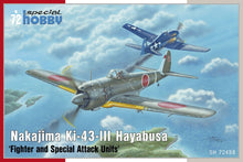 1/72 Nakajima Ki43-III Hayabusa Special Attack Units Fighter