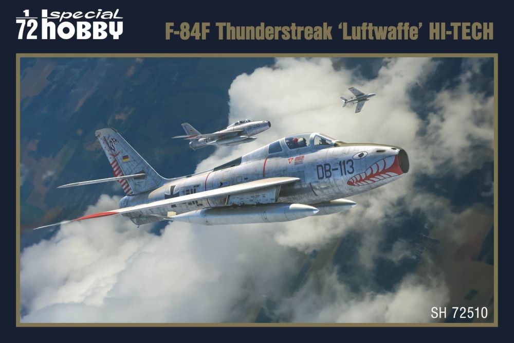 1/72 F84F Thunderstreak Luftwaffe (Hi Tech) Fighter
