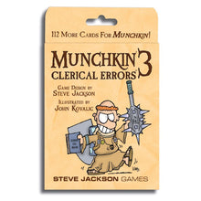 Munchkin 3: Clerical Errors By Steve Jackson Games