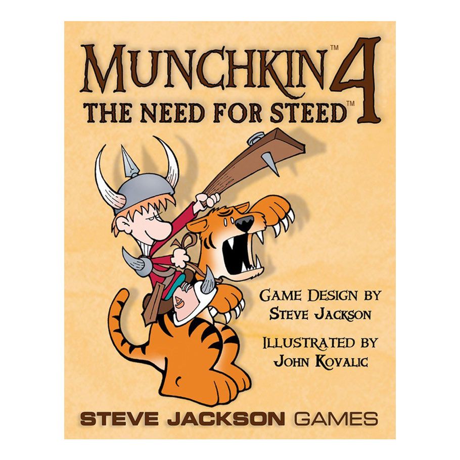 Munchkin 4: The Need for Steed By Steve Jackson Games