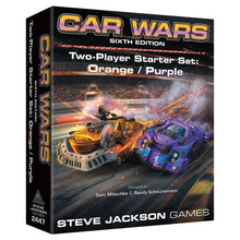 Car Wars: Two-Player Starter Set Orange/Purple By Steve Jackson Games