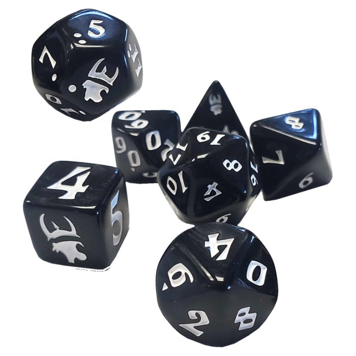 7-Set Munchkin Black With White