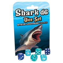 D6 Shark Dice Set (6)
