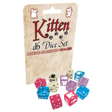 Dice: Kitten D6 Dice Set