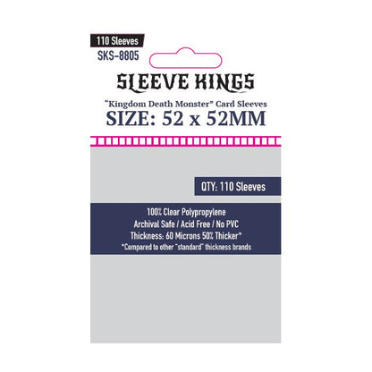 Deck Protector: Kingdom Death Monster Card Sleves 52 X 52mm (110) - Cats In Hat Inc.