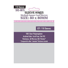 Deck Protector: Medium Square 80 X 80mm (110) - Cats In Hat Inc.