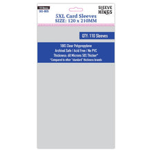 Deck Protector: 5XL 120 X 210mm (110) - Cats In Hat Inc.