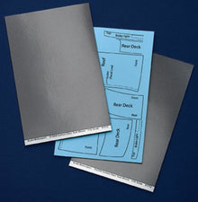 1/12 Shelby GT500 Carbon Fiber Clear Template Decal Set For RMX