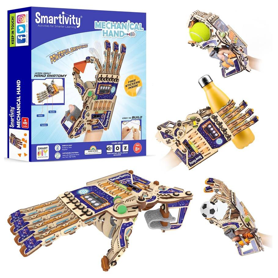 Smartivity Smartivity: Mechanical Hand – Cats In Hat Inc.
