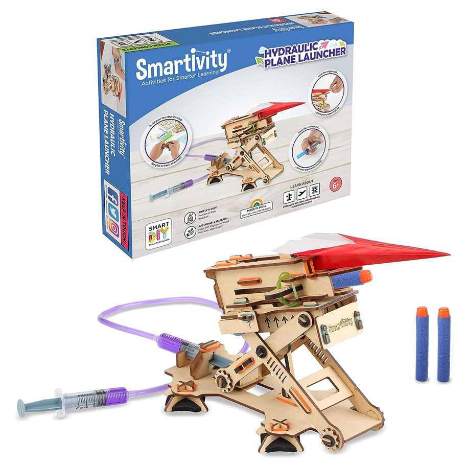 Smartivity: Hydraulic Plane Launcher By Smartivity