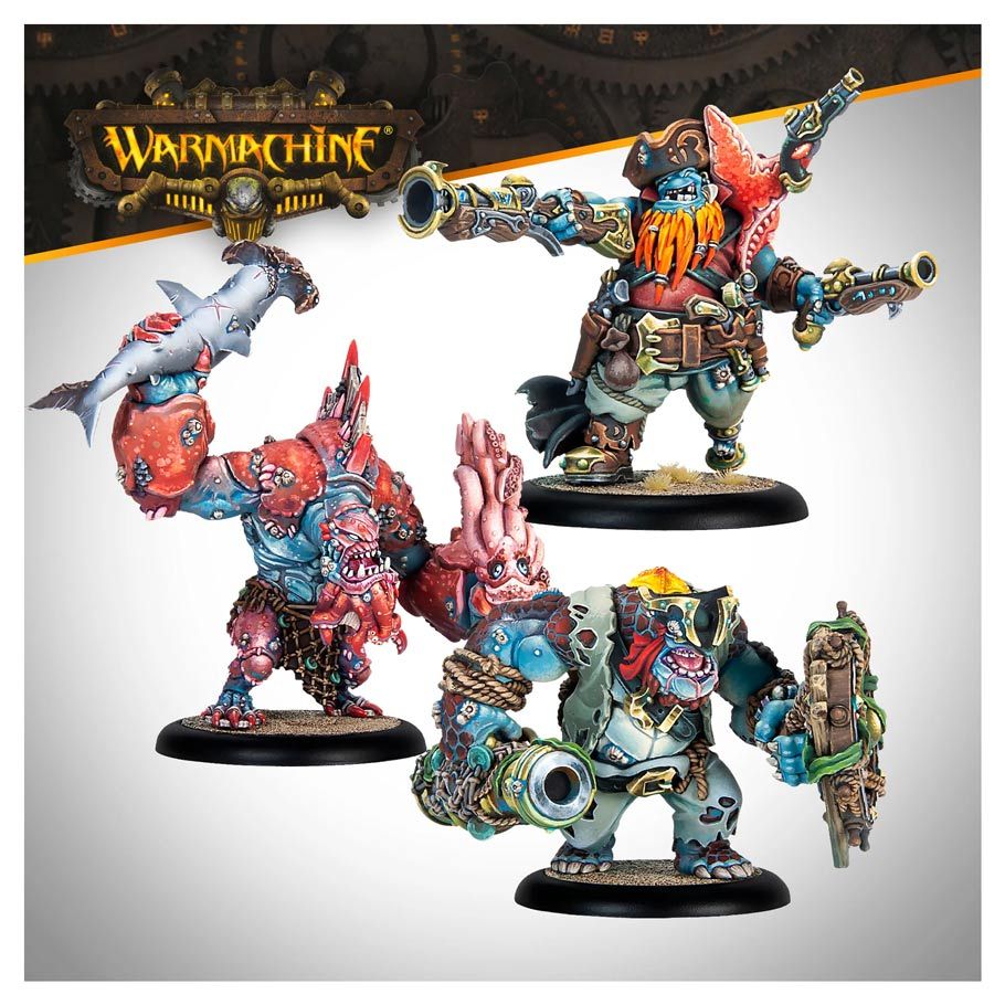 Warmachine: Southern Kriels Brineblood Marauders Battlegroup Box