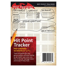 Stat Trackers: Hit Point Trackers - Cats In Hat Inc.