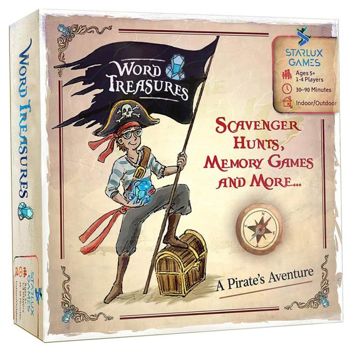 Word Treasures: A Pirate Themed Scavenger Hunt