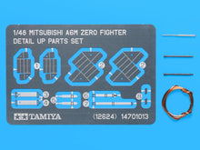 1/48 Mitsubishi A6M Zero Fighter Photo-Etched Detail Set