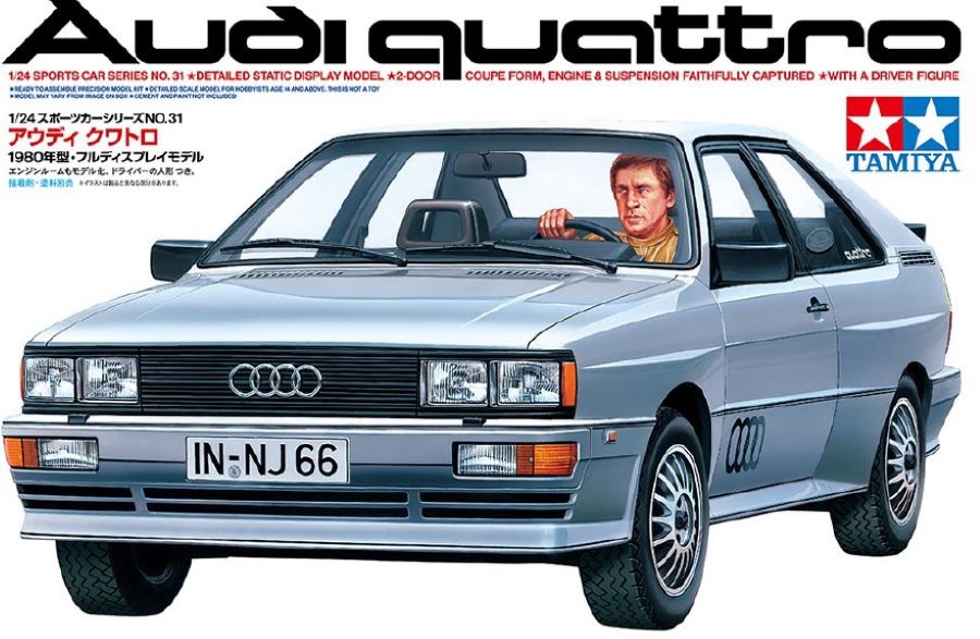 1/24 Audi Quattro Car