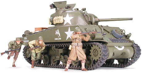 1/35 US M4A3 Sherman Tank w/75mm Gun