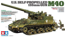 1/35 US M40 155mm Self-Propelled Artillery Tank w/8 Crew