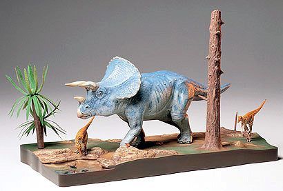 1/35 Triceratops Dinosaur Diorama Set