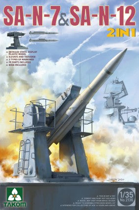 1/35 SA-N7 & SA-N12 Surface-to-Air Missile System (2 in 1)