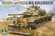 1/35 M60A1 Tank w/ERA & M9 Bulldozer