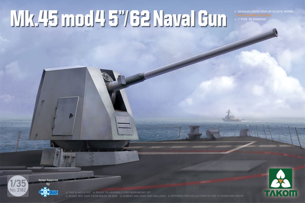 1/35 Mk 45 Mod4 5/62 Naval Gun