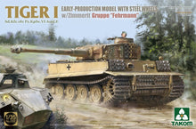 1/35 Tiger I Early Production SdKfz 181 PzKpfw VI Ausf E Tank w/Steel Wheels & Zimmerit
