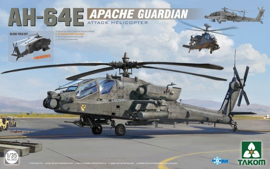 1/35 AH64E Apache Guardian Attack Helicopter