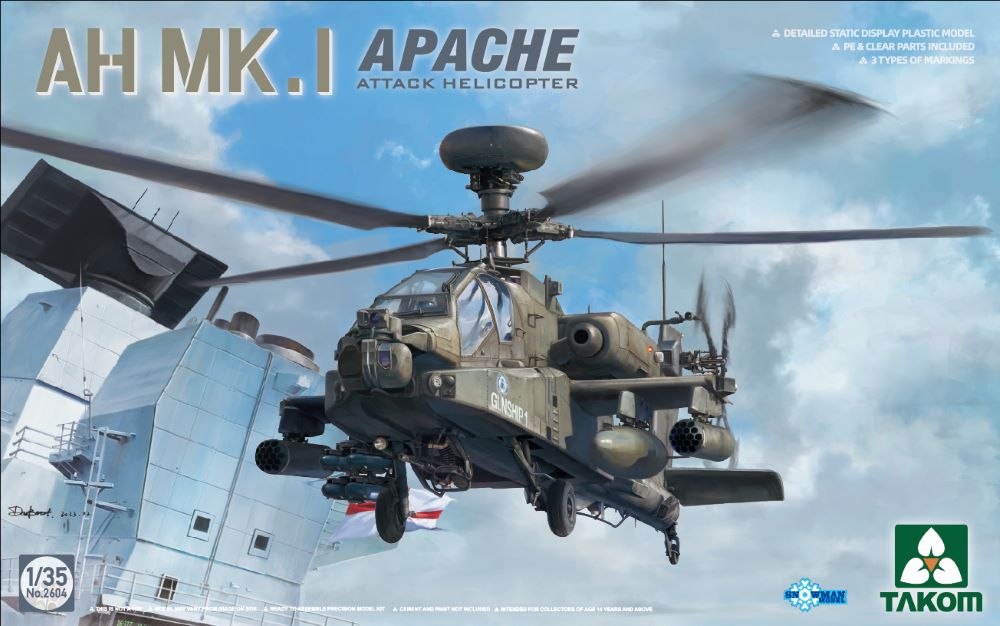 1/35 AH MK I Apache Attack Helicopter