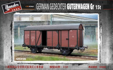 1/35 WWII German Gr 15t Boxcar