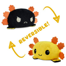 Reversible Axolotl Plush: Yellow & Black - Cats In Hat Inc.